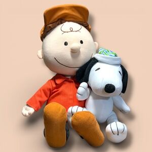 Madam Alexander Charlie Brown and Snoopy 14"